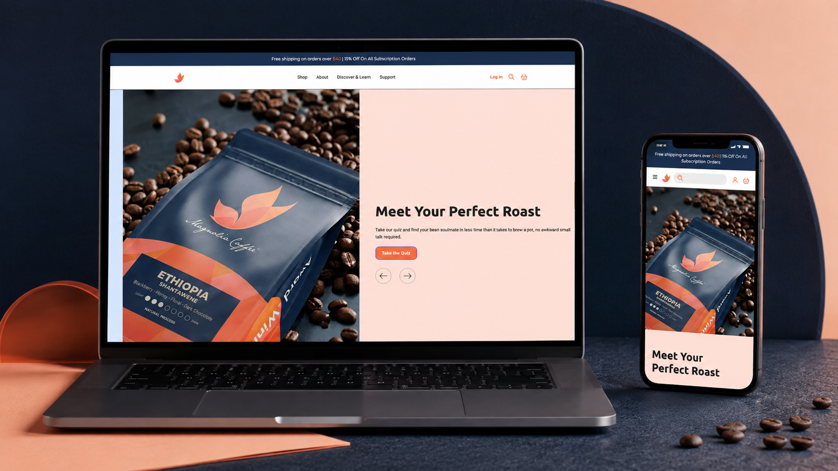 Magnolia Coffee Co. project cover