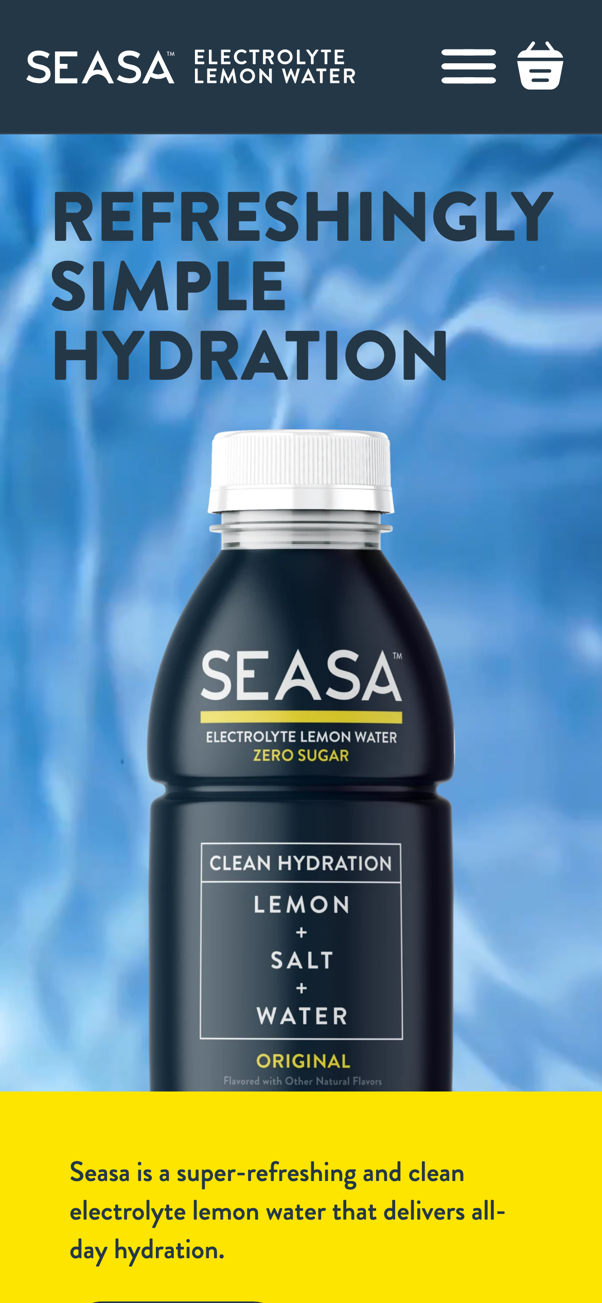 SEASA mobile interface capture